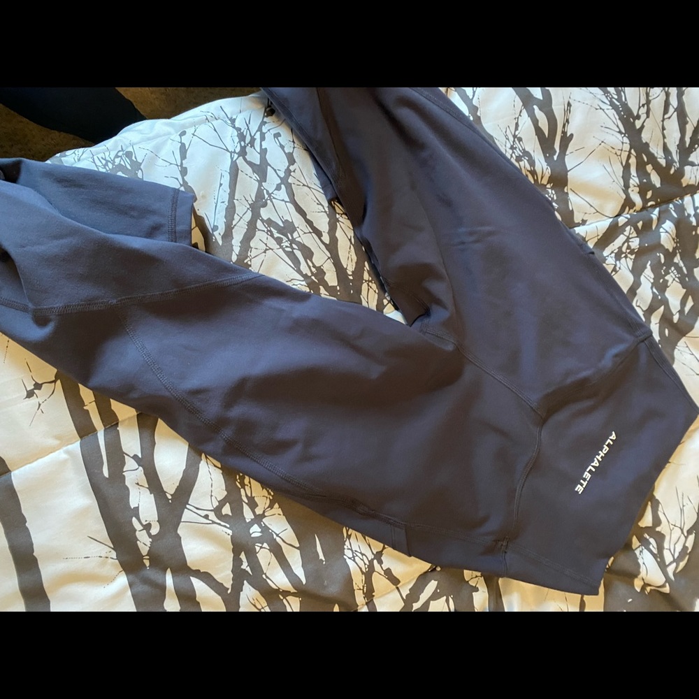 Alphalete Navy Blue Leggings